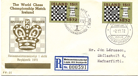 Fide World Chess Championship Spassky Fischer Copper Token II. 1972 Island